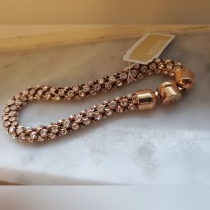 MK fashion bracelet rose gold crystal <brand new>